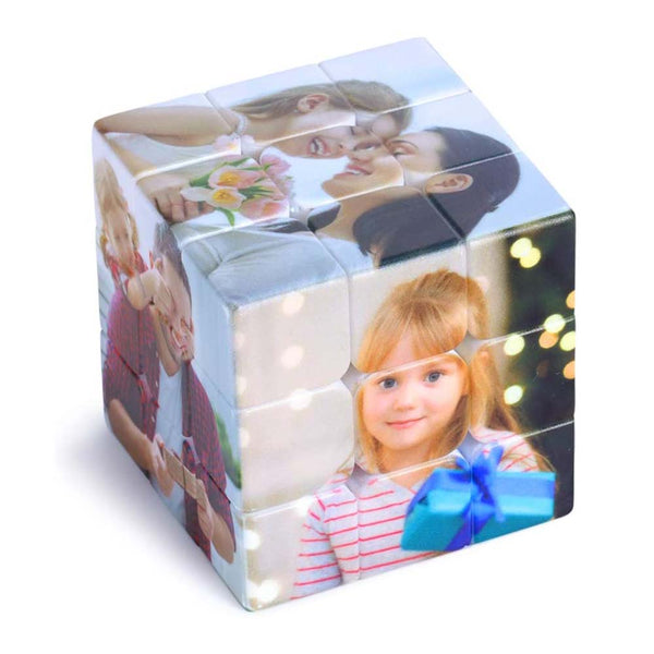 Custom Photo Rubik's Cube Multi Picture Three-Order With Holes Rubik's Cube