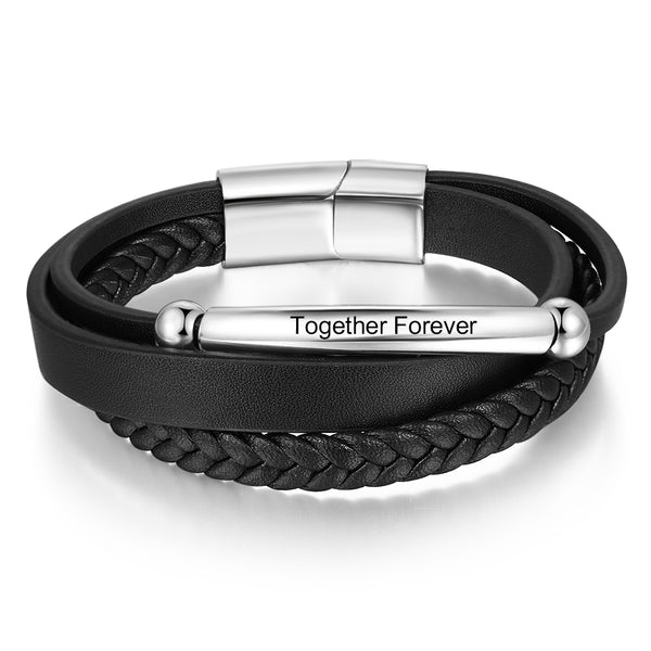 Personalized Stainless Steel Bracelet