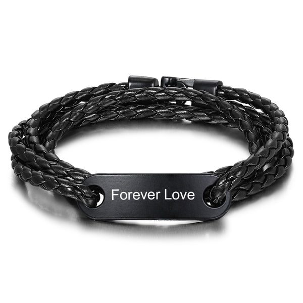 Personalized Stainless Steel Bracelet