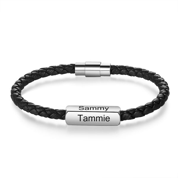 Engraving Stainless Steel Bracelet