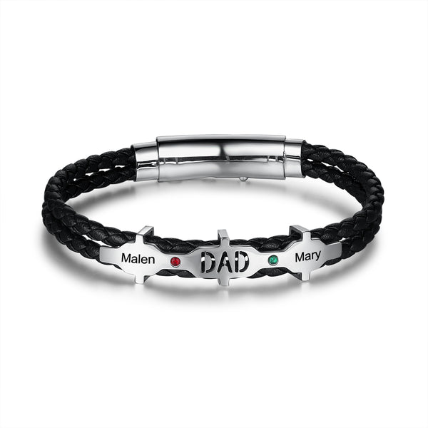 Personalized Stainless Steel Bracelet