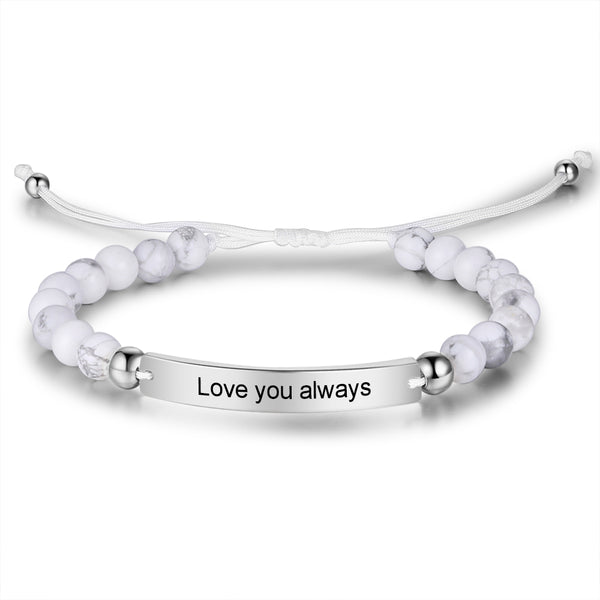 Personalized Stainless Steel Bracelet