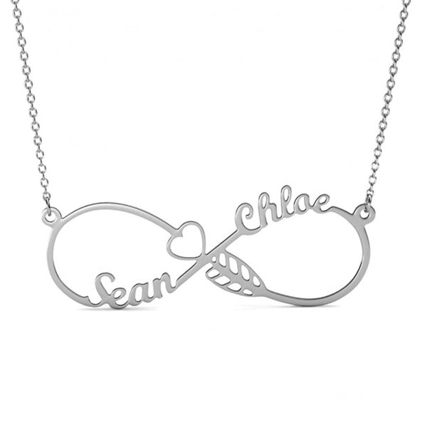 Custom Infinity Name Necklace