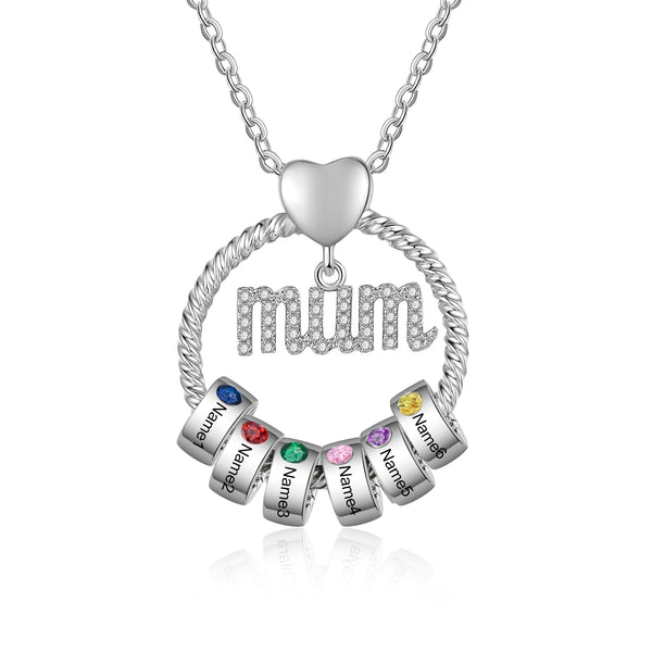 Mother's Gift Custom Mom Necklace