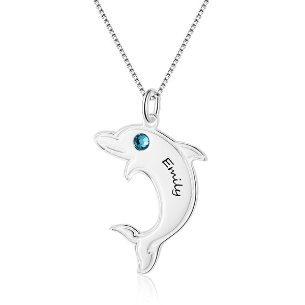 Custom Dolphin Necklace