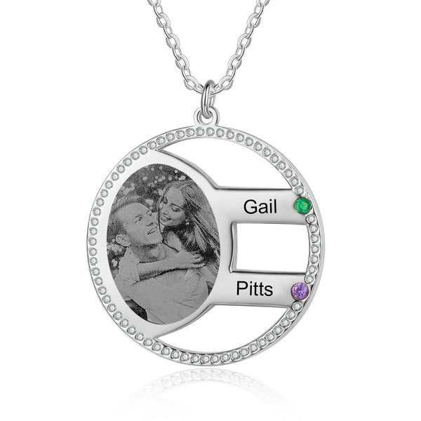 Custom Photo Necklace