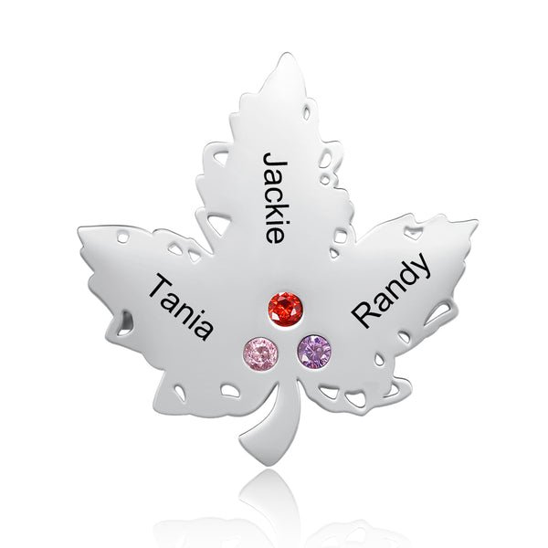 Maple Leaf Brooch