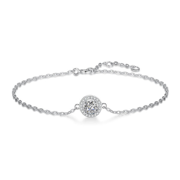 925 Silver Moissanite Bracelet