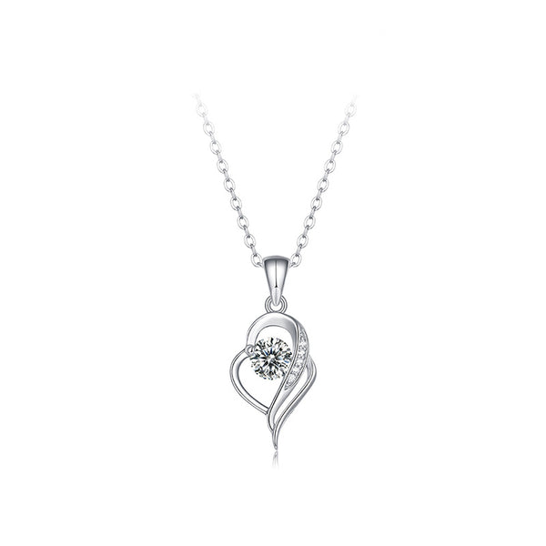 925 Sterling Silver Moissanite Necklace