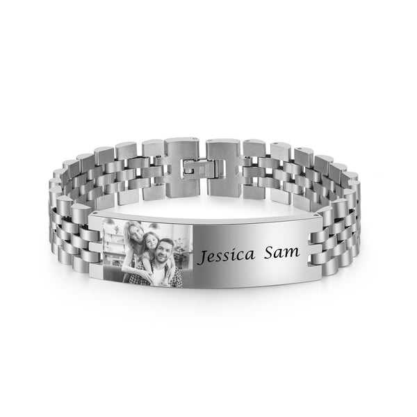 Custom Photo Bracelet