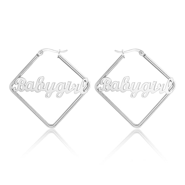 Custom Name Earring