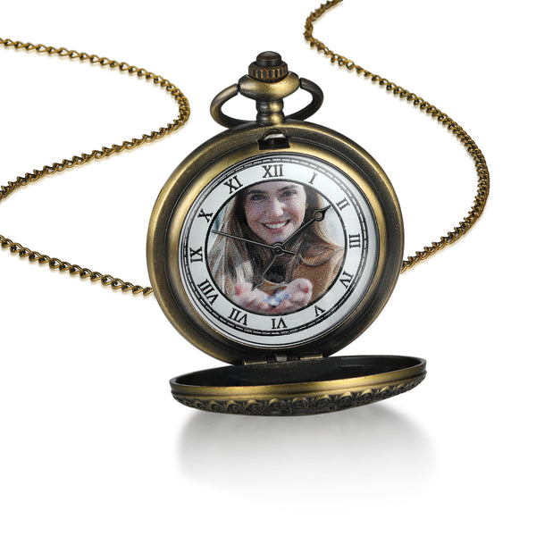 Custom Photo Pocket Watch