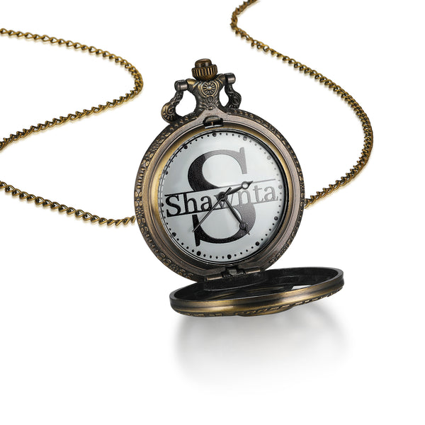 Personalized Name Pocket Watch