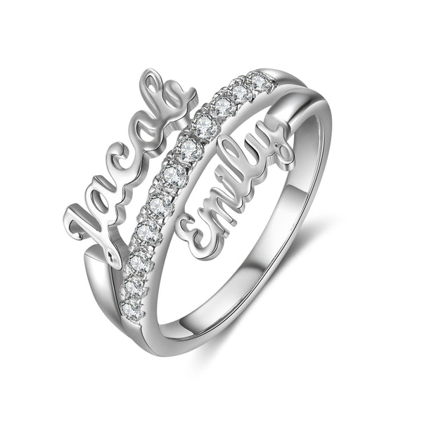 Custom Name Ring