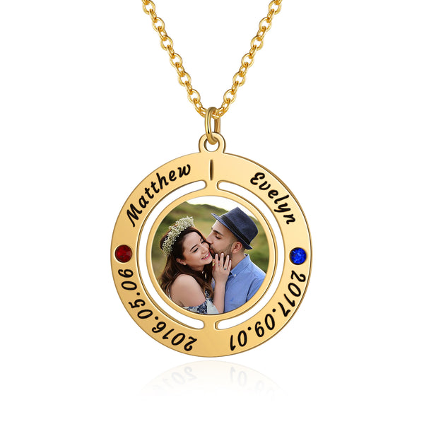 Custom Photo Necklace