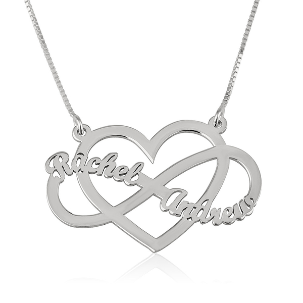 Custom Heart Name Necklace