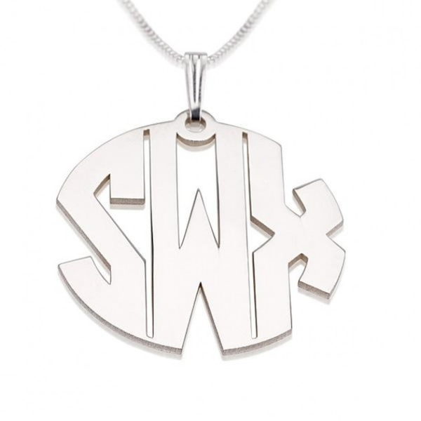 Custom Monogram Necklace