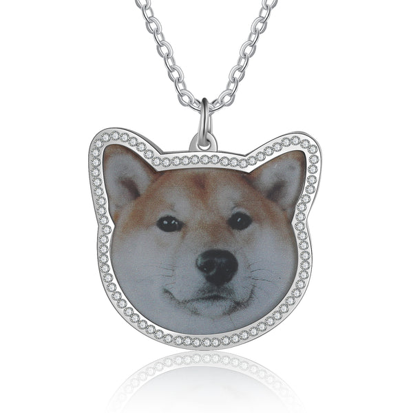 Custom Photo Pet Pendant Necklace