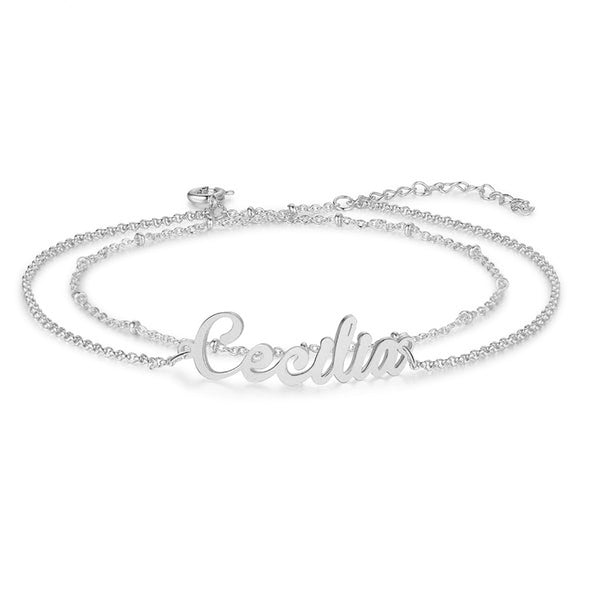 Personalized Name Anklet