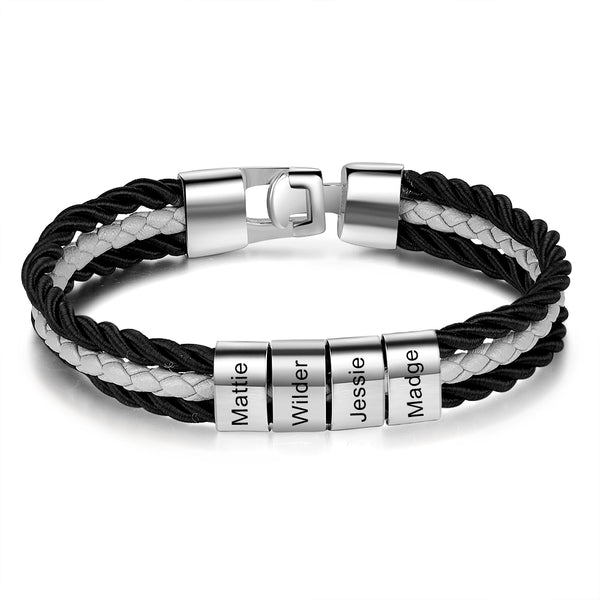 Engraving Stainless Steel Bracelet