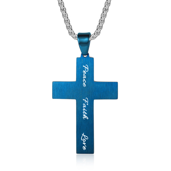 Custom Cross Men Necklace