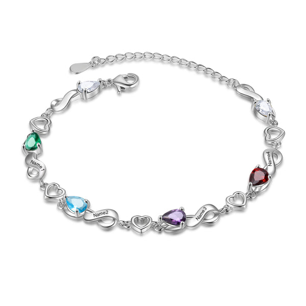 Custom Birthstone Bracelet