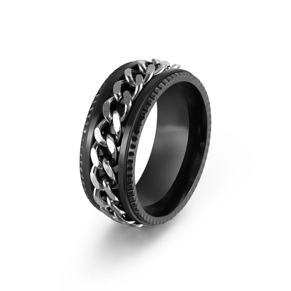 Custom Stainless Steel Rotatable Ring