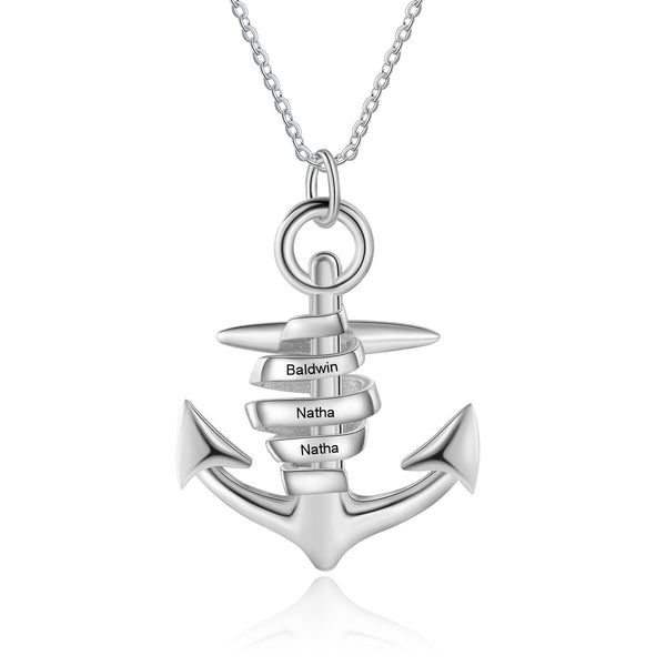 Custom Anchor Necklace