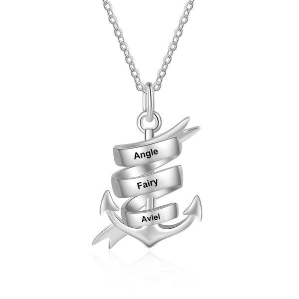 Custom Anchor Necklace