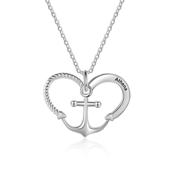 Custom Anchor Necklace