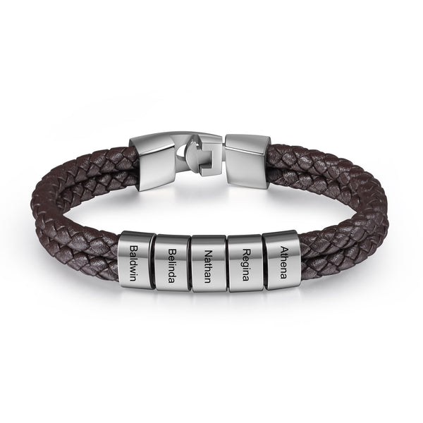 Custom Stainless Steel Black Bracelet