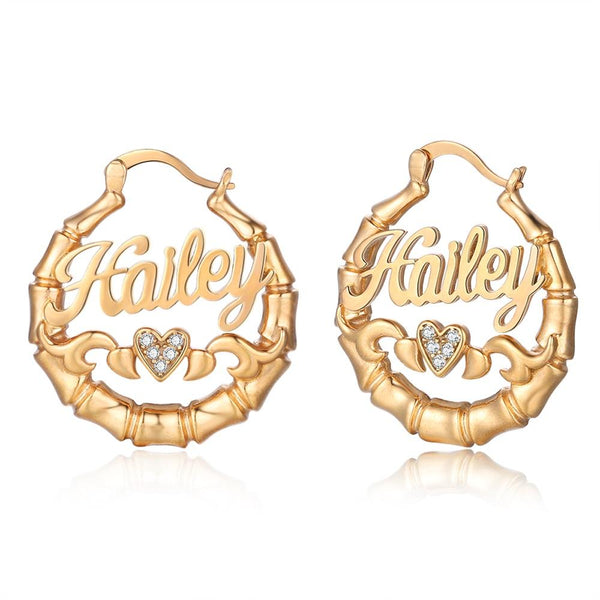 Custom Name Earrings