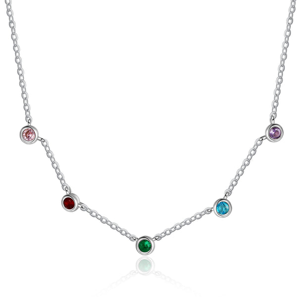 Custom Birthstone Necklace