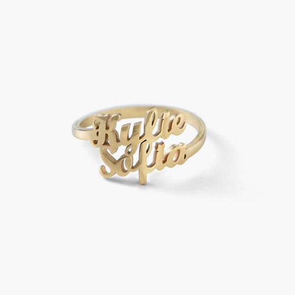 Custom Name Ring