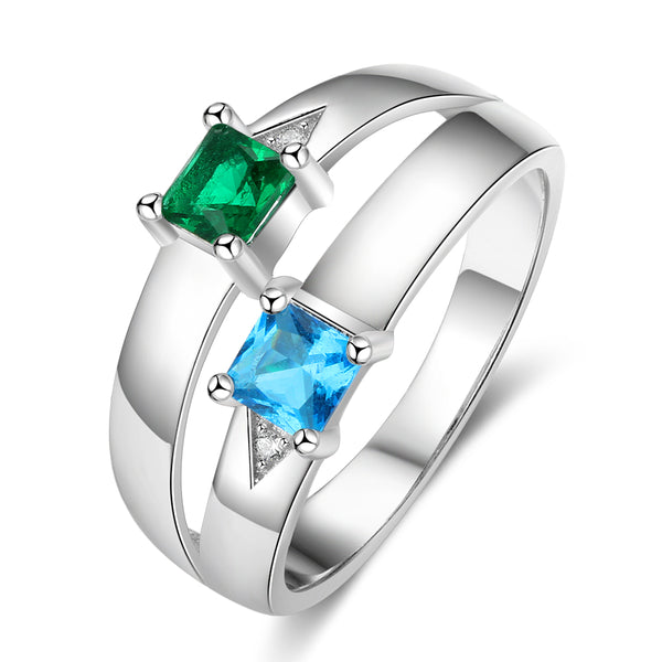 Custom Birthstone Ring