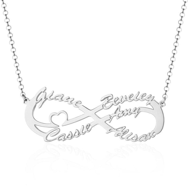 Standard Infinity Name Necklace