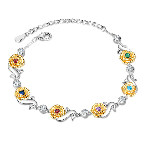 Custom Flower Bracelet