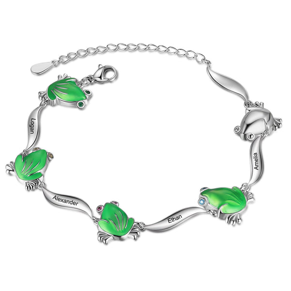 Custom Frog Bracelet