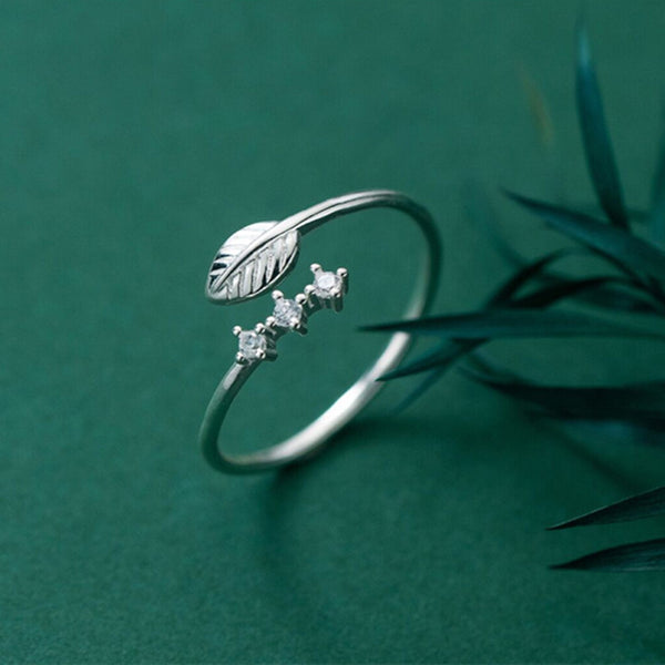 Adjustable Leaf Ring