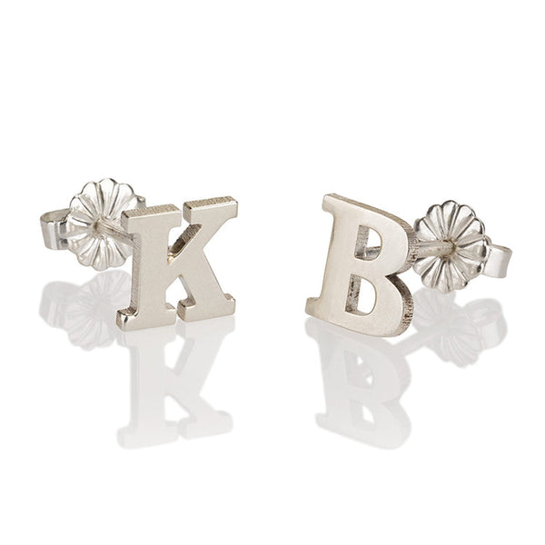 Custom Letter Earrings