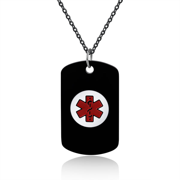 Custom Medical Info Necklace