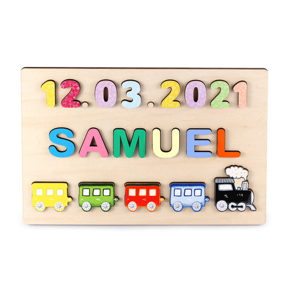 Custom Wooden Name Puzzle