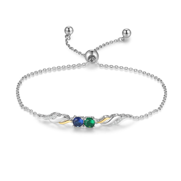 Personalized Birthstone Bracelet