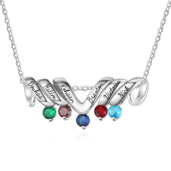 Custom Birthstone Necklace