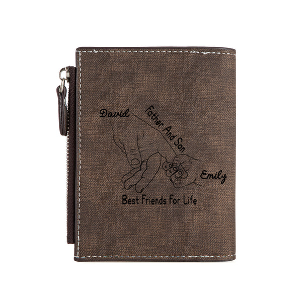 Custom Photo Leather Wallet