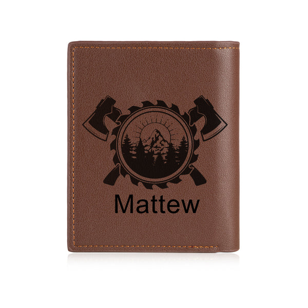 Custom Photo Leather Wallet