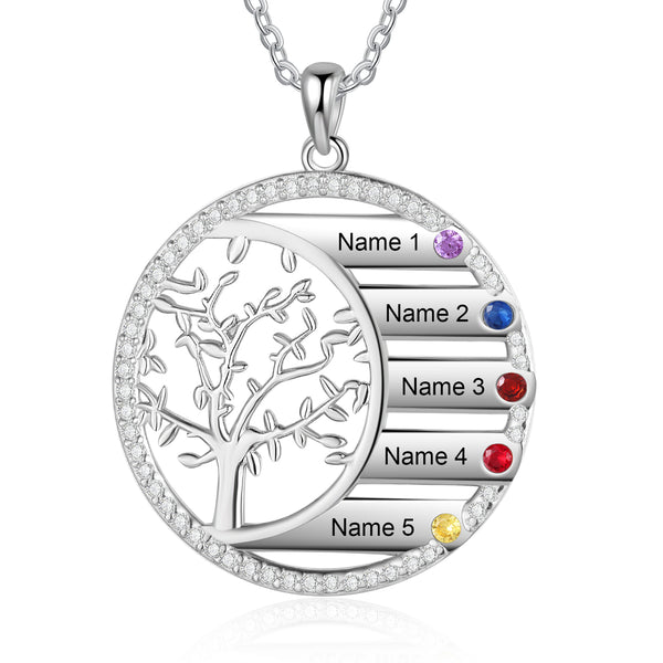 Custom Family Tree Necklace