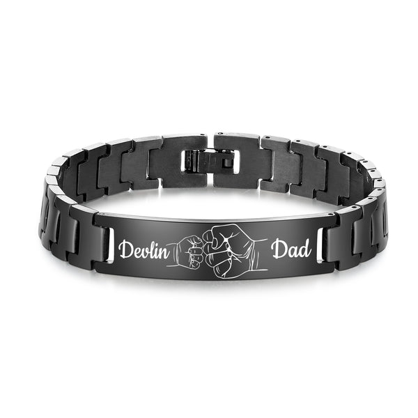 Custom Stainless Steel Men Bracelet