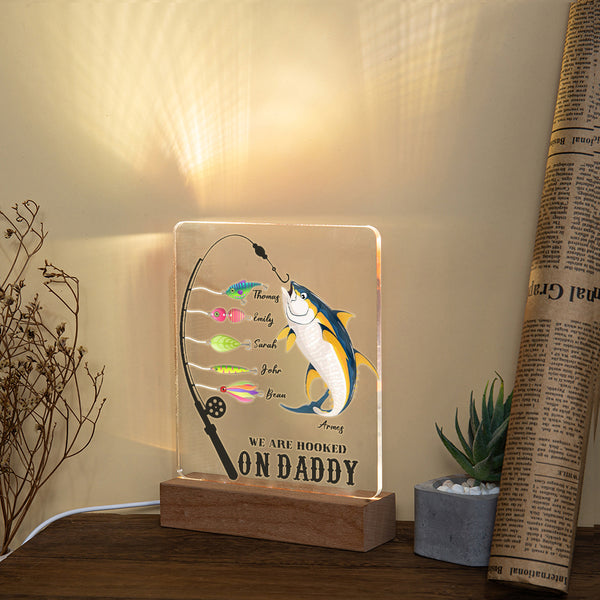 Custom Fishing Crylic Night Light