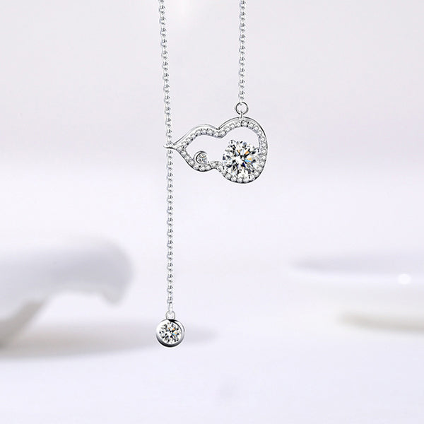 925 Sterling Silver Gourd Necklace